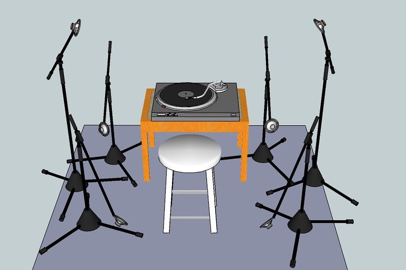 Some Speak, Some Listen - Turntable Detail